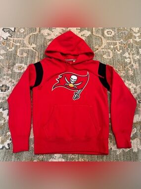 Tampa Bay Buccaneers Tailgate Hoodie Men’s Size Small Color Red & Black
